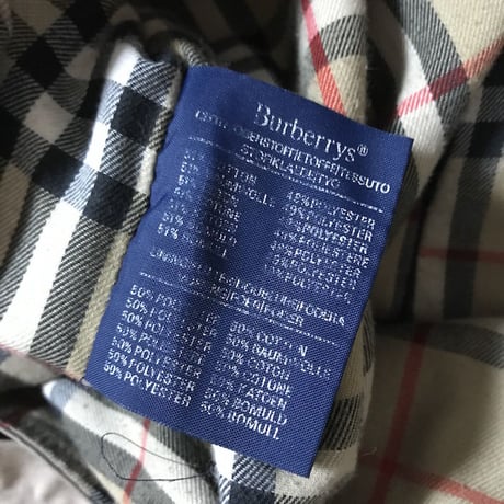 【USED】90'S BURBERRYS TRENCH COAT MADE IN ENGLAND