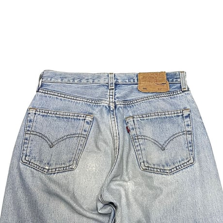 【USED】90's Levi's 501 DAMAGE JEANS MADE IN U.S.A.