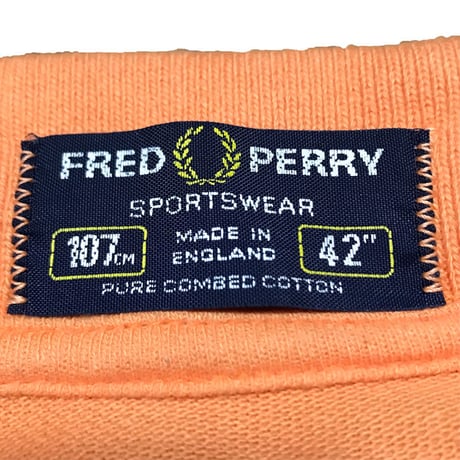 【USED】FRED PERRY POLO SHIRT MADE IN ENGLAND