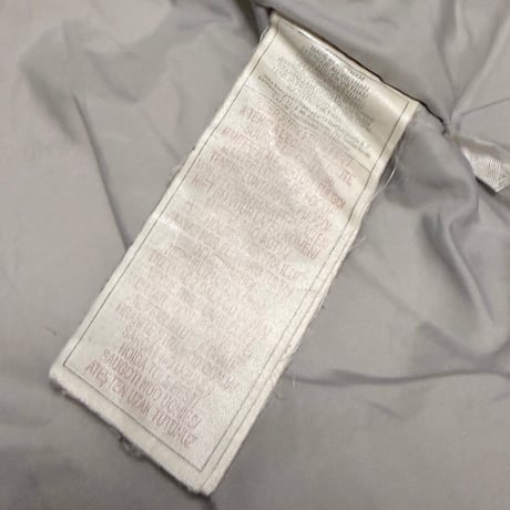 【USED】00's EURO NIKE AIR Silver Down & Feather Puffer Vest