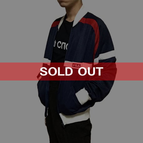 【USED】90'S FILA TRACK JACKET