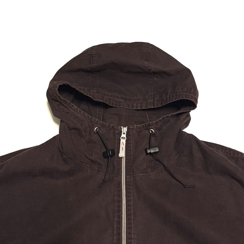 USED】90's ARMANI JEANS Oversized Cotton Hooded