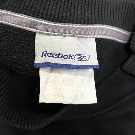 【USED】90'S-00'S REEBOK VECTOR LOGO SWEATSHIRT