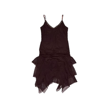 【USED】90's-00's Fashion Studio BOHEMIAN CAMI DRESS