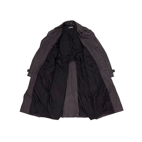 【USED】RAF SIMONS 2001-2002AW "Riot Riot Riot" WAXED TRENCH COAT