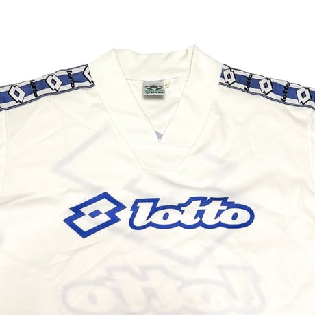【USED】90's Lotto SOCCER TRAINING JERSEY WHITE
