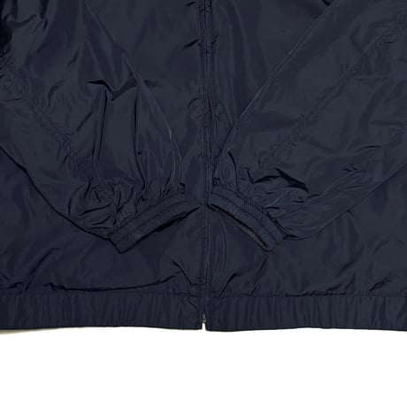 【USED】00's PRADA SPORT Reversible Cotton Nylon Jacket Faded Black