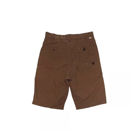 【USED】90's-00's STUSSY Utility Work Shorts Brown
