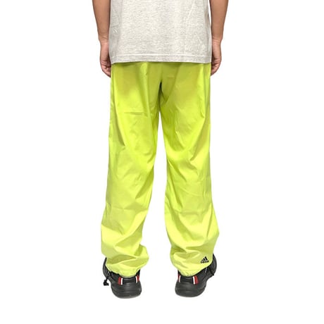 【USED】00'S ADIDAS NEON YELLOW EASY PANTS