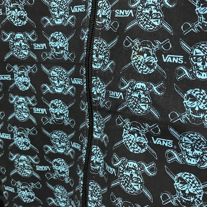 USED】90'S VANS SKULL PIRATE SKATE BOARD BAG |