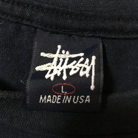 【USED】90'S STUSSY CROWN T-SHIRT