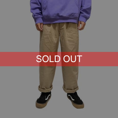 【USED】90'S-00'S TOMMY HILFIGER 2-TUCK CHINO PANTS