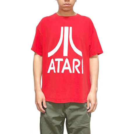 【USED】00's ATARI BIG LOGO T-SHIRT