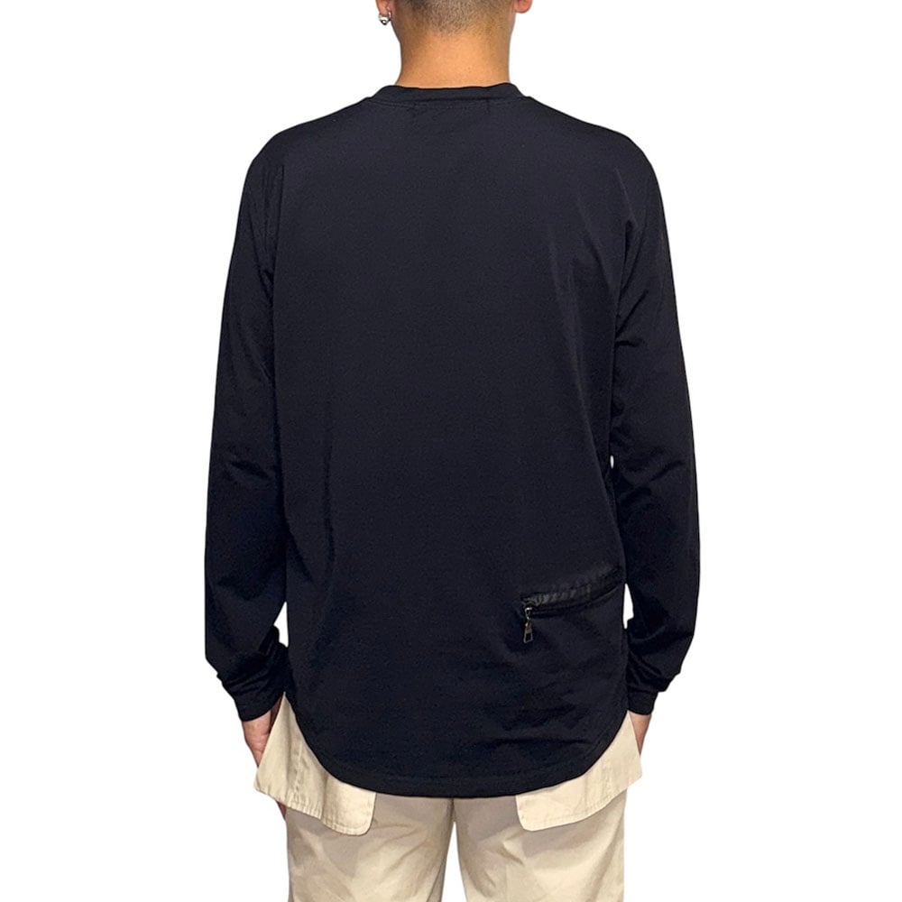 USED】90's-00's PRADA SPORT L/S T-shirt w/ Rea