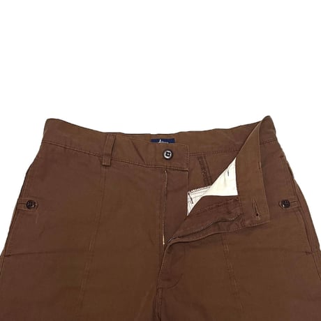 【USED】90's-00's STUSSY Utility Work Shorts Brown