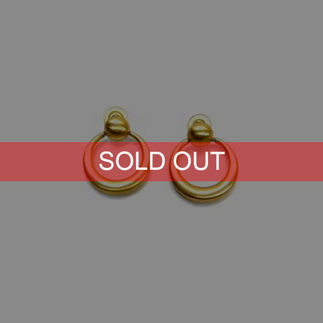 【BOOMBABA BOUTIQUE】Vintage african ring earrings