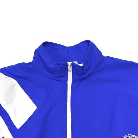 【USED】80'S ADIDAS EQUIPMENT METROPOLITAN LIFE SOCCER CLASSIC SUPPLEX NYLON JACKET