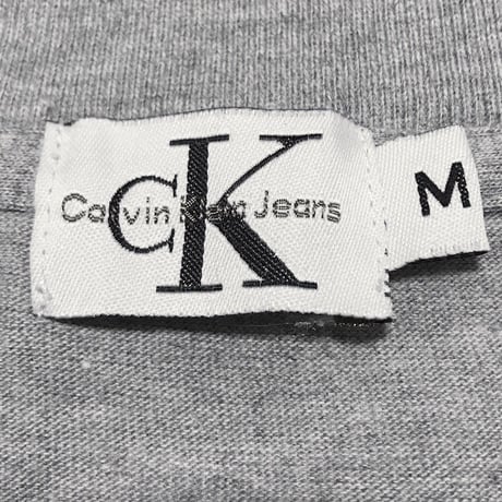 【USED】90'S  CK CALVIN KLEIN JEANS LOGO T-SHIRT