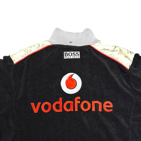 【USED】00's Vodafone McLaren Mercedes Fleece Half-Zip Pullover