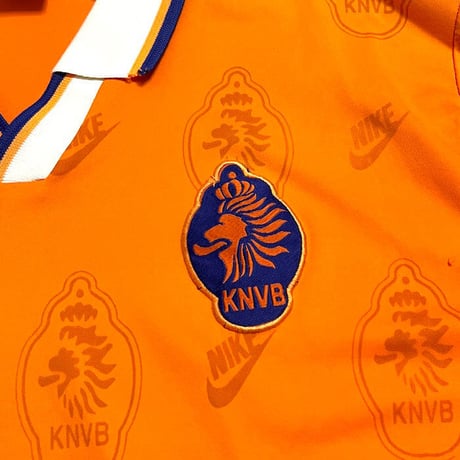 【USED】90's NIKE KNVB FOOTBALL SHIRT