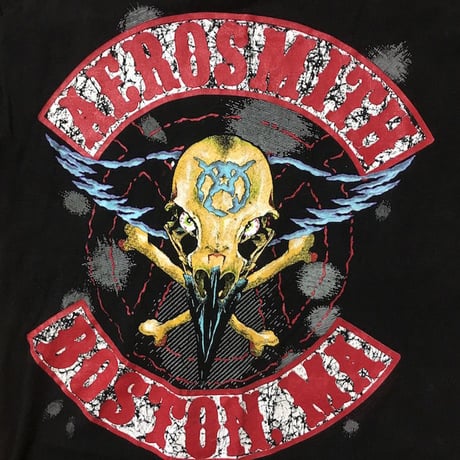 【USED】90'S AEROSMITH 1990 TOUR T-SHIRT