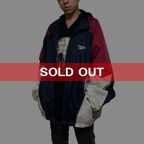 【UESD】90'S REEBOK XXL NYLON JACKET