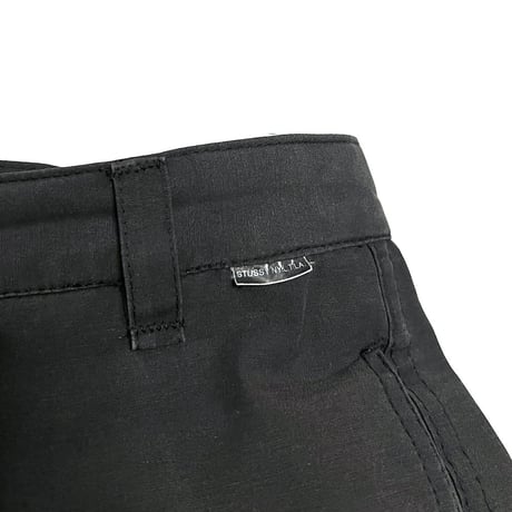 【USED】90's-00's STUSSY COTTON POLY GIMMICK PANTS
