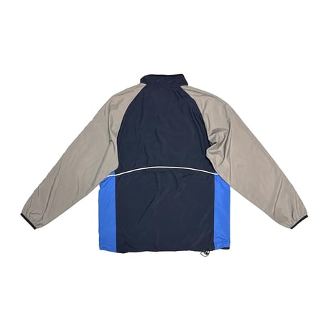 【USED】00's NIKE Panelled Track Jacket Navy × Grey × Blue Colorway