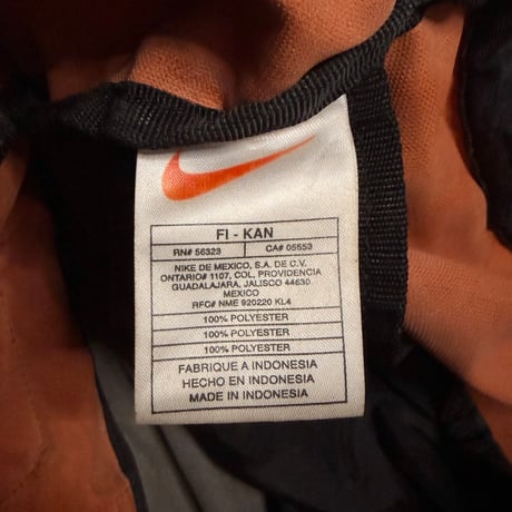 【USED】90's-00's NIKE ACG Utility Shoulder Bag Orange with Dual Tactical Pocket