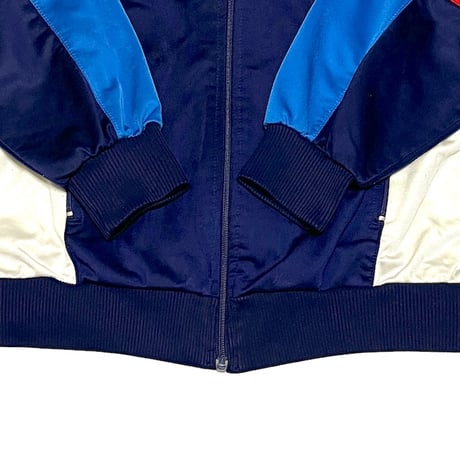 【USED】80'S adidas TRICOLOR+NAVY TRACK JACKET