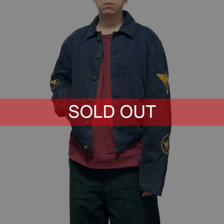 【USED】80'S ARMANI JEANS SHORT DENIM JACKET