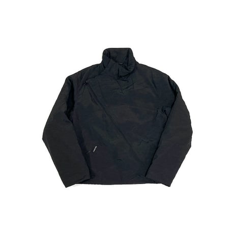 【USED】90'S-00'S EMPORIO ARMANI DIAGONAL ZIP-UP PADDED JACKET