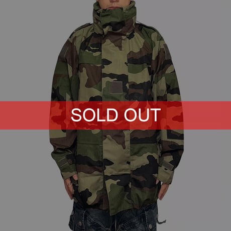 【DEAD STOCK】90's French Army CCE Waterproof Field Parka 3-Layer Tech Shell