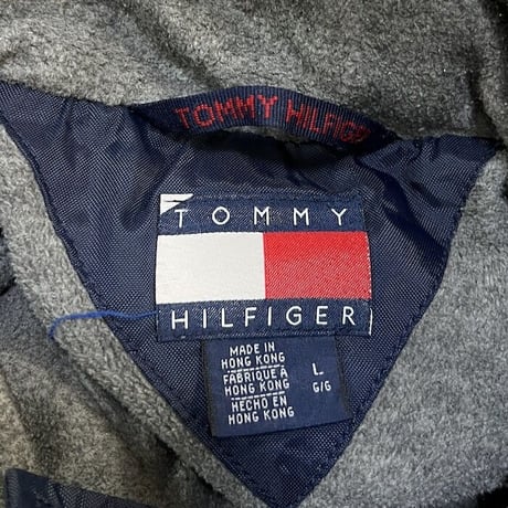 【USED】90'S-00'S TOMMY HILFIGER COTTON NYLON JACKET