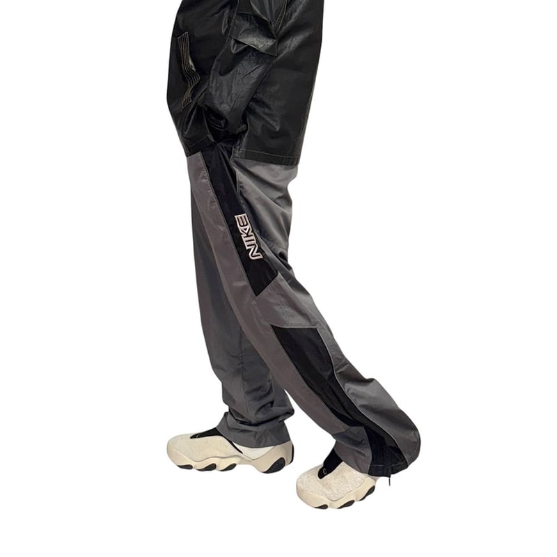 USED】00's NIKE 2-TONE COLOR POLY TRAINING PANT USED】00's NIKE 2-TONE COLOR POLY TRAINING PANT