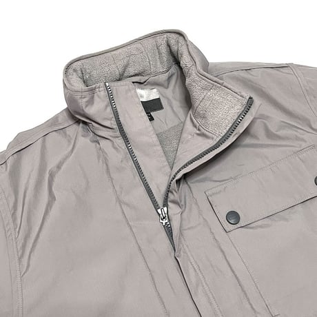 【USED】Early 00's NIKE SINGLE FLAP POCKET JACKET LIGHT GRAY ①
