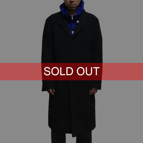 【USED】90'S DKNY WOOL CHESTERFIELD COAT