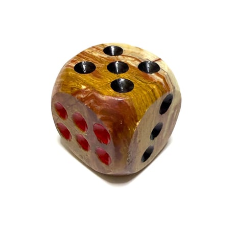 【USED】Vintage Afghanistan Natural Stone Big Dice Set