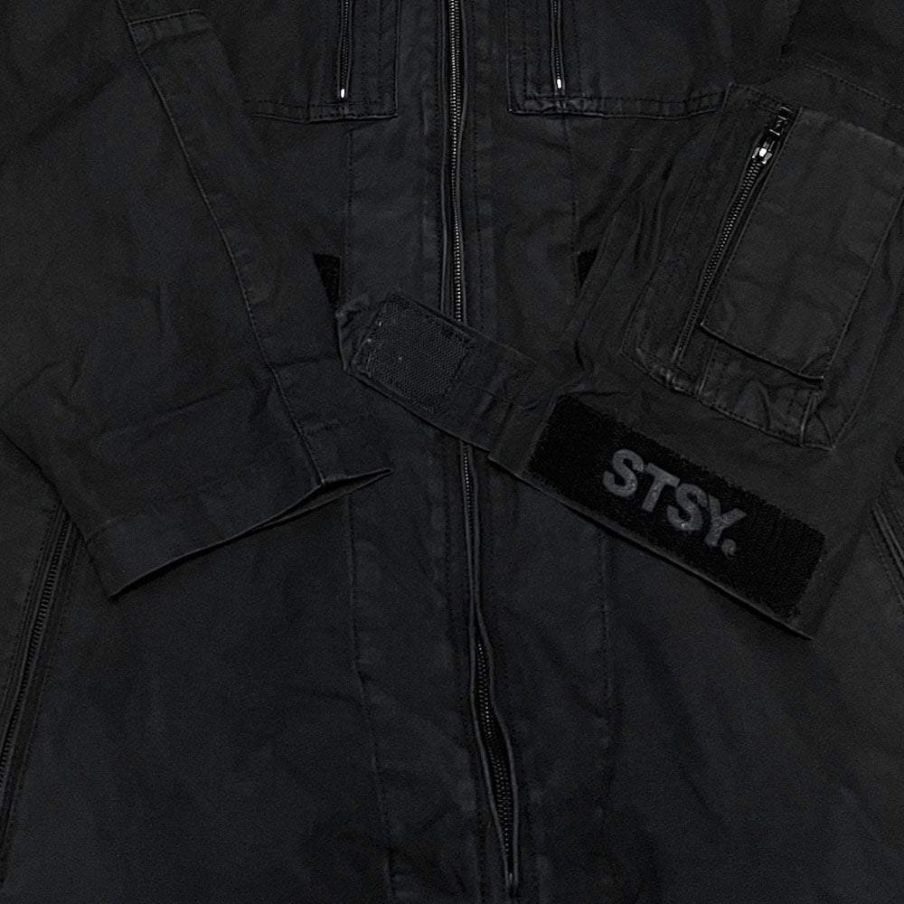 USED】00's STUSSY FLIGHT JUMP SUIT | KONBINI