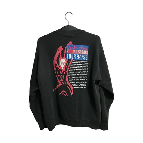 【USED】90'S  THE ROLLING STONES VOODOO LOUNGE TOUR SWEATSHIRT