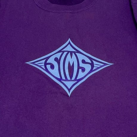 【USED】90'S SIMS LOGO PRINT SWEATSHIRT