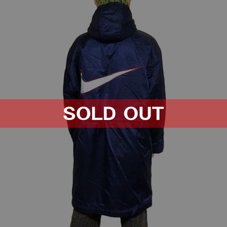 【USED】90'S NIKE SPORTS COAT NAVY