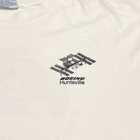 【USED】90's BOEING Huntsville × NASA T-SHIRT
