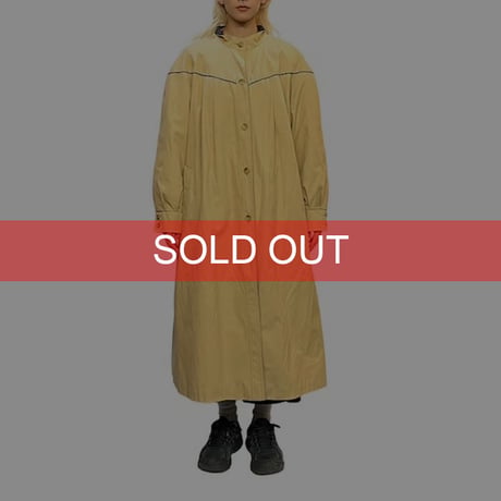 【USED】60'S-70'S ICI by Bonders COLLAR LESS COAT