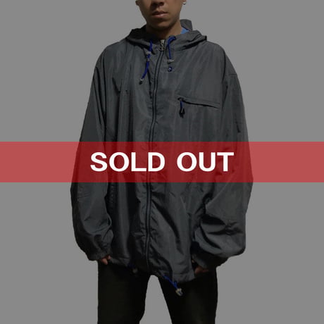 【USED】00'S CHAMPION OVERSIZED NYLON JACKET