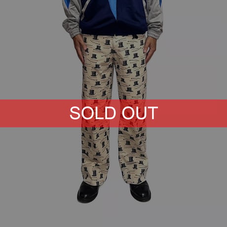 【USED】VICTOR & ROLF Monsieur 2003 SILK HAT PRINTED TROUSERS