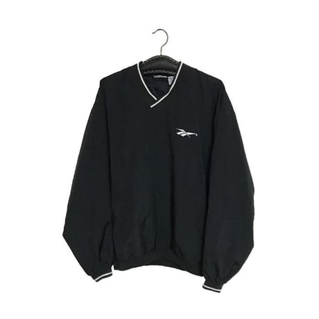 【USED】90'S REEBOK V-NECK NYLON PULLOVER