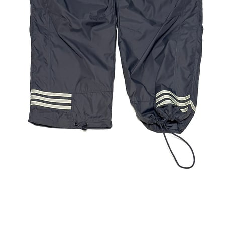 【DEAD STOCK】00's adidas NYLON PANTS LINE at HEM