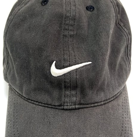 【USED】00'S NIKE FADE BLACK CAP