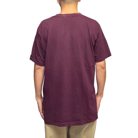 【USED】90's Alien Workshop Logo T-Shirt Burgundy